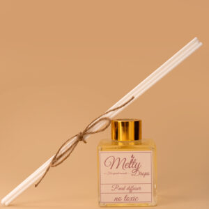 Αρωματικό χώρου Reed Diffuser 100 ml σε γυάλινο τετράγωνο μπουκάλι