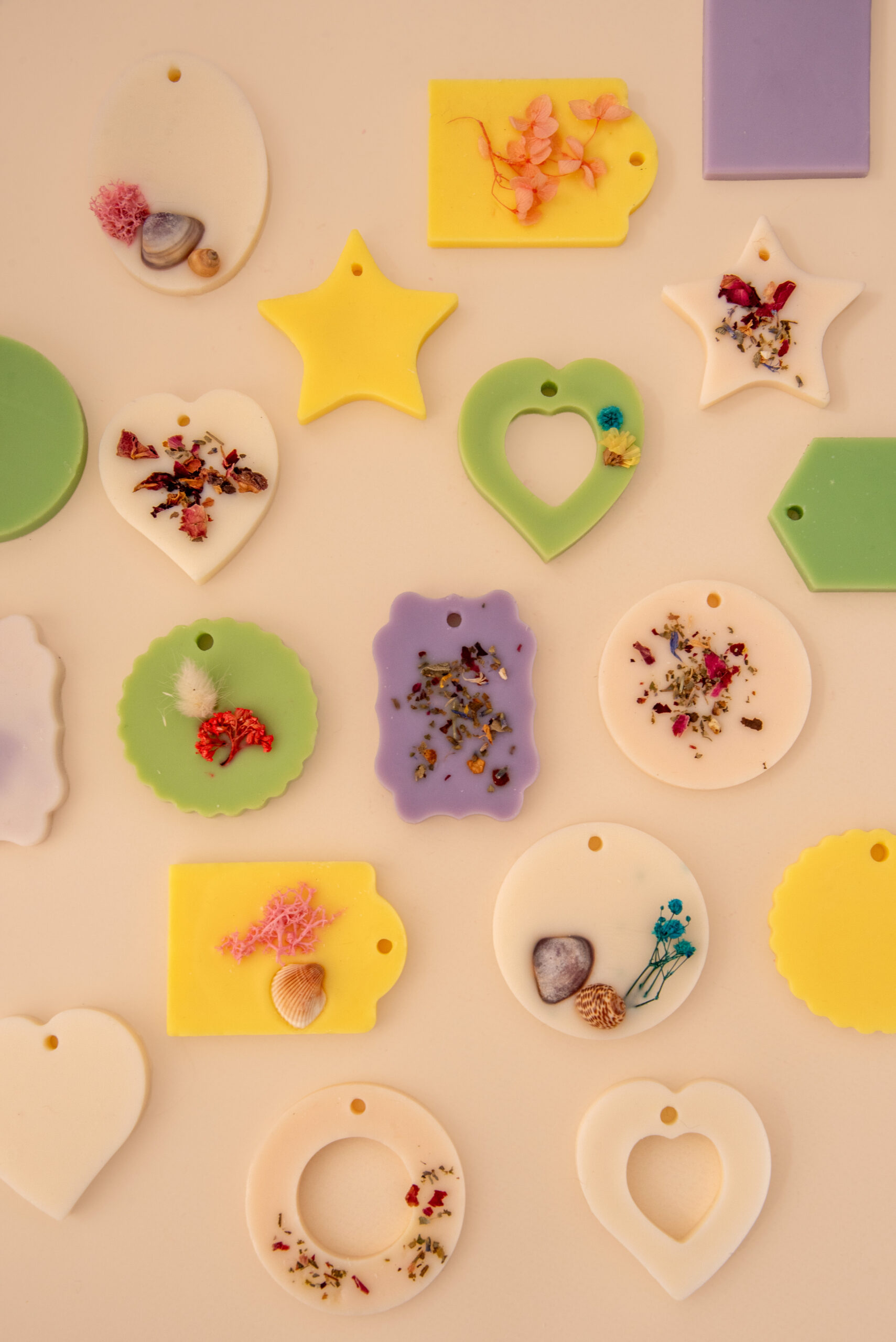 Χειροποίητες αρωματικές ταμπλέτες από 100% κερί σόγιας