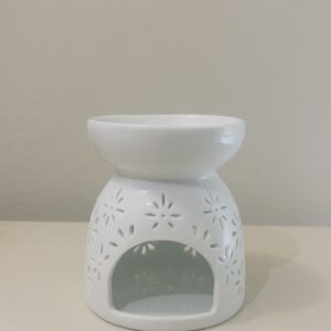 Κεραμικός αρωματιστής σε λευκό χρώμα