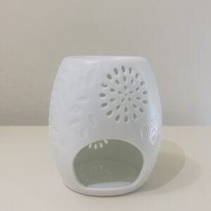 Κεραμικός αρωματιστής σε λευκό χρώμα