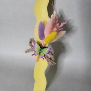 Χειροποίητη  Λαμπάδα ''Yellow Jasmine Wave''