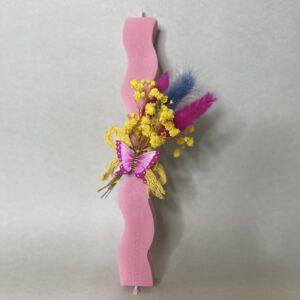 Χειροποίητη Φυτική Λαμπάδα ''Goddess Breeze''