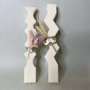 Χειροποίητο Σετ Φυτικές Λαμπάδες "The Perfect Match"