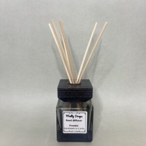 Αρωματικό χώρου Reed Diffuser 150 ml σε μαύρο γυάλινο τετράγωνο μπουκάλι